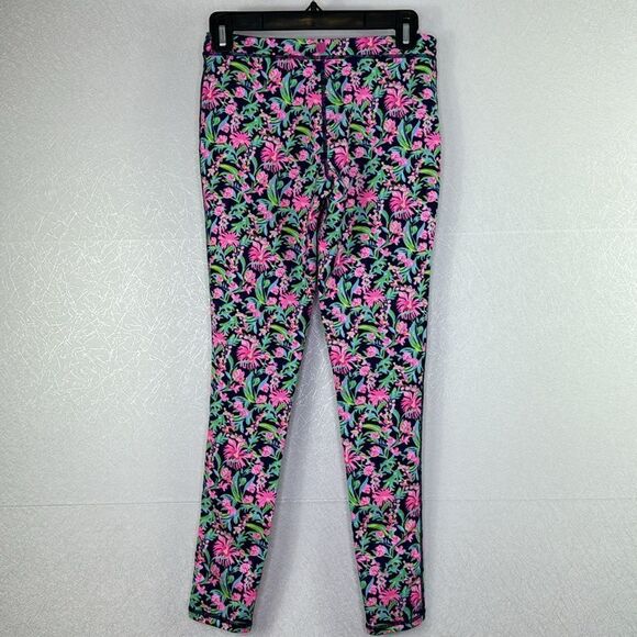 Lilly Pulitzer Girls Luxletic Weekender Leggings Low Tide Navy XL - Picture 3 of 6